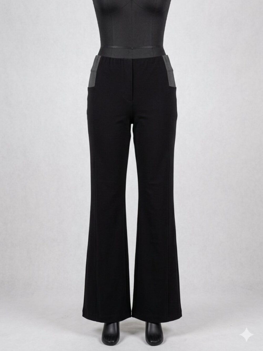 Shinestar Black Boot Cut Pants